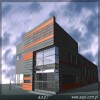 Budynek przemysłowy  - aspi - Autoskie Studio Projektowo-Inwestycyjne